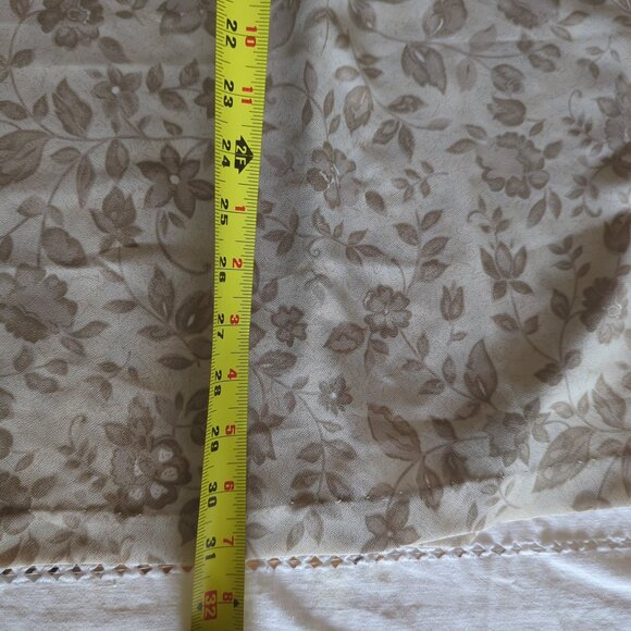 Vintage Classique Collections Beige Paisley Floral Skirt (Size 4/5) - Picture 12 of 12